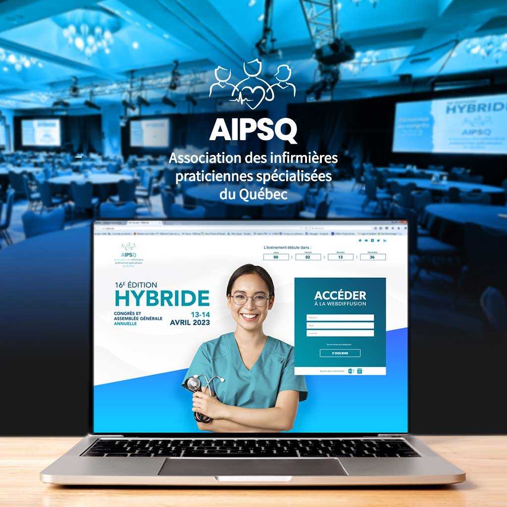 Congrès hybride en webdiffusion AIPSQ
